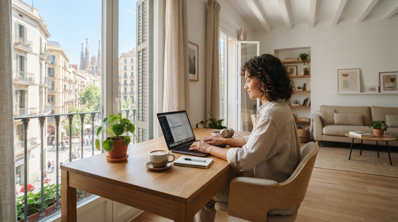 Lodging Apartment Flexible-Contract Apartment Rentals in Barcelona: A Guide for Nomads, Remote Workers and Expats